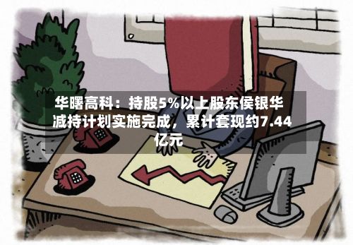 华曙高科：持股5%以上股东侯银华减持计划实施完成，累计套现约7.44亿元-第2张图片