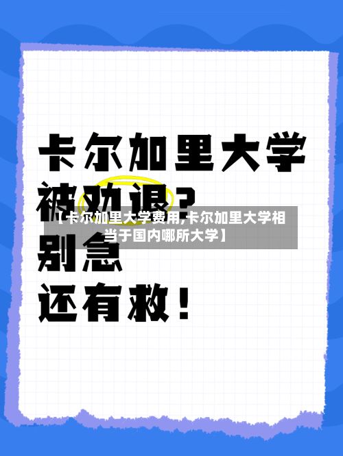 【卡尔加里大学费用,卡尔加里大学相当于国内哪所大学】