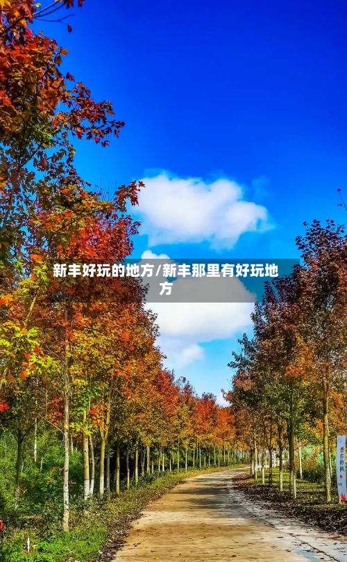新丰好玩的地方/新丰那里有好玩地方