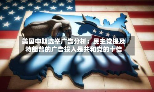 美国中期选举广告分析：民主党提及特朗普的广告投入是共和党的十倍