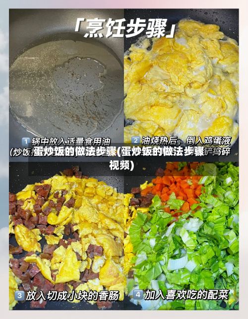 蛋炒饭的做法步骤(蛋炒饭的做法步骤视频)