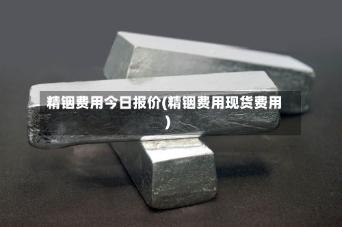 精铟费用今日报价(精铟费用现货费用)-第3张图片