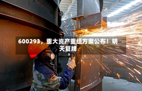 600293，重大资产重组方案公布！明天复牌-第3张图片