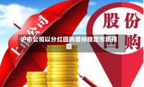 沪市公司以分红回购增持稳定市场预期