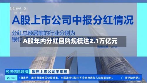 A股年内分红回购规模达2.1万亿元-第2张图片