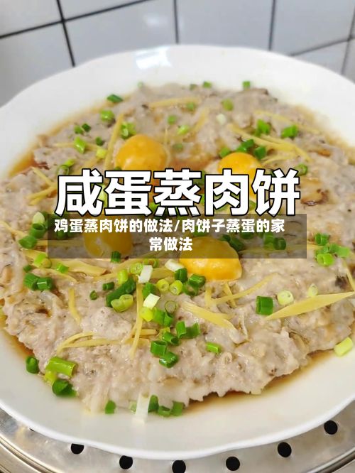 鸡蛋蒸肉饼的做法/肉饼子蒸蛋的家常做法
