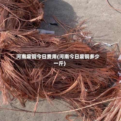 河南废铜今日费用(河南今日废铜多少一斤)