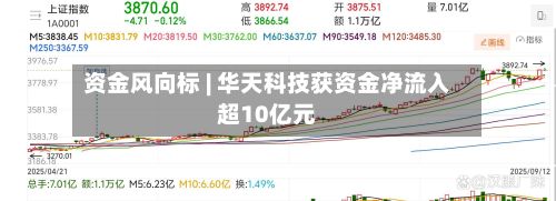 资金风向标 | 华天科技获资金净流入超10亿元