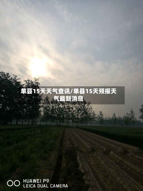 单县15天天气查讯/单县15天预报天气最新消息-第2张图片