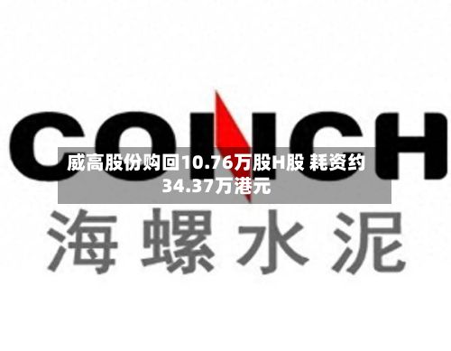 威高股份购回10.76万股H股 耗资约34.37万港元