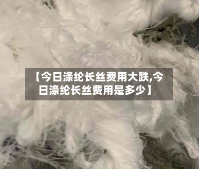 【今日涤纶长丝费用大跌,今日涤纶长丝费用是多少】