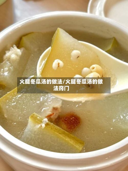 火腿冬瓜汤的做法/火腿冬瓜汤的做法窍门