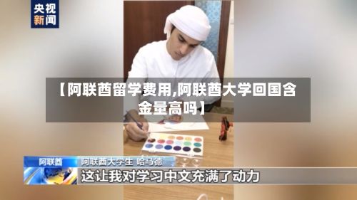 【阿联酋留学费用,阿联酋大学回国含金量高吗】