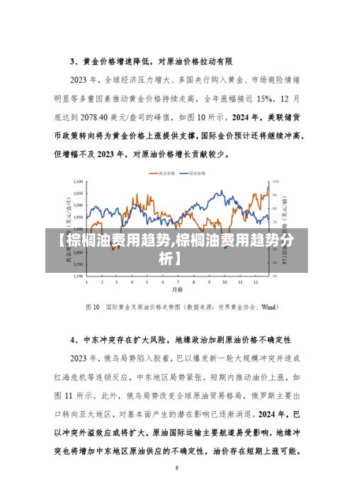 【棕榈油费用趋势,棕榈油费用趋势分析】