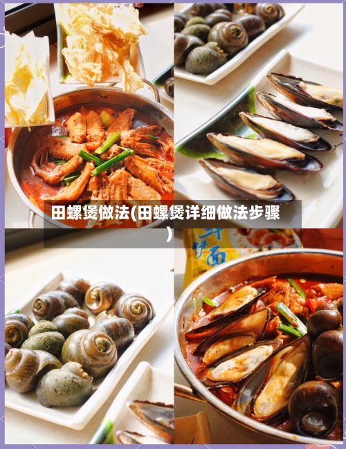 田螺煲做法(田螺煲详细做法步骤)-第2张图片