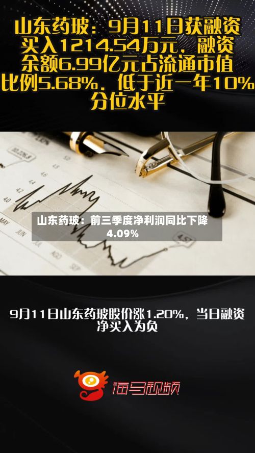 山东药玻：前三季度净利润同比下降4.09%
