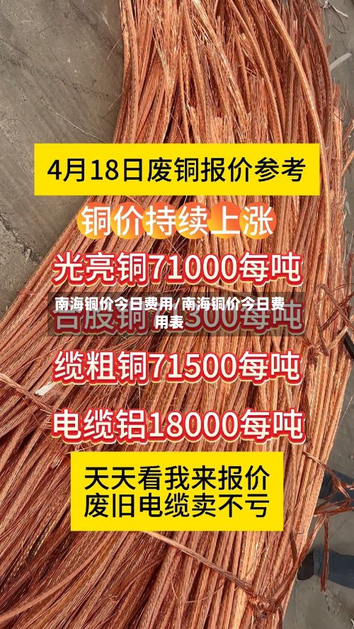 南海铜价今日费用/南海铜价今日费用表-第2张图片