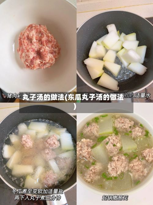 丸子汤的做法(东瓜丸子汤的做法)-第2张图片