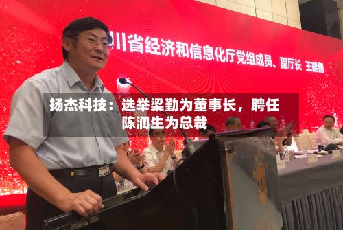 扬杰科技：选举梁勤为董事长，聘任陈润生为总裁-第2张图片