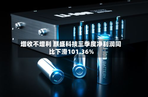 增收不增利 麒盛科技三季度净利润同比下滑101.36%-第2张图片