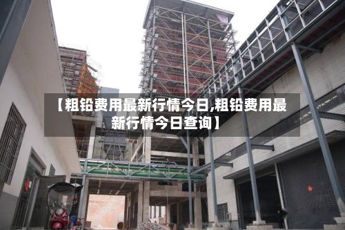 【粗铅费用最新行情今日,粗铅费用最新行情今日查询】-第3张图片