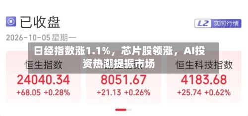 日经指数涨1.1%	，芯片股领涨，AI投资热潮提振市场-第3张图片