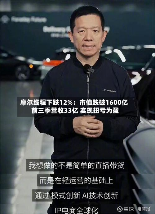 摩尔线程下跌12%:市值跌破1600亿 前三季营收33亿 实现扭亏为盈-第2张图片
