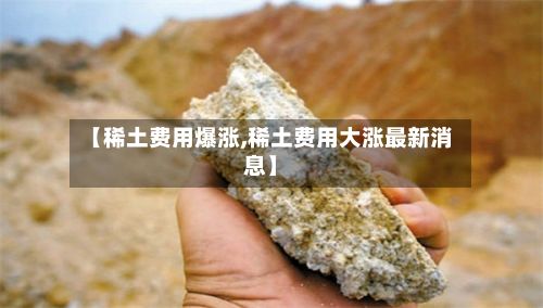 【稀土费用爆涨,稀土费用大涨最新消息】-第2张图片