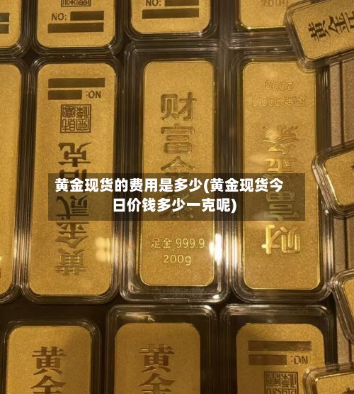 黄金现货的费用是多少(黄金现货今日价钱多少一克呢)