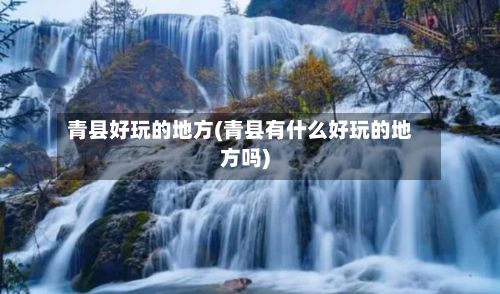 青县好玩的地方(青县有什么好玩的地方吗)