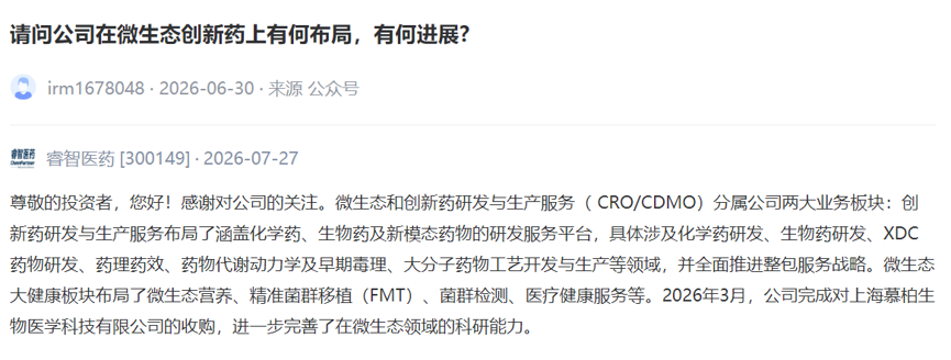 CRO板块强势走高!多家CRO上市公司解密业务近况