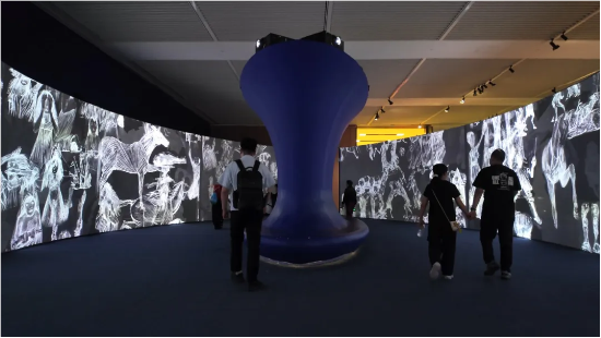走进国家级历史文化殿堂，光峰工程投影落地国博三场展览
